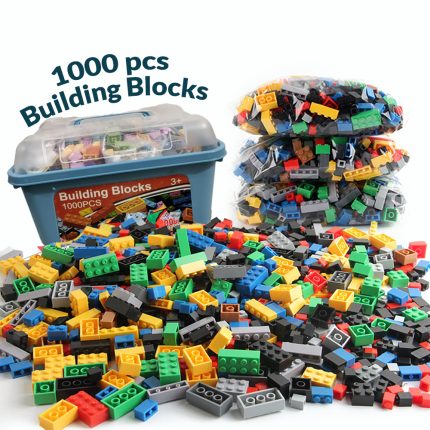 1000-Piece Classic Building Bricks Set Toy