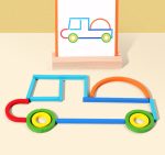 Concentration Early Education Enlightenment Sticks &  Rings Puzzle Toys - Image 4