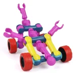 Creative Skeleton Interlocking Building Blocks – STEM Educational Construction Toy with Wheels - Image 13