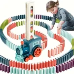 Domino Train Blocks Set Building And Stacking Toy - Image 11