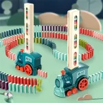 Domino Train Blocks Set Building And Stacking Toy - Image 3