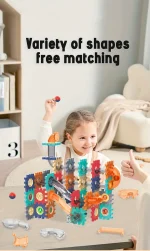 Pipeline Rolling Ball Building Blocks Set 182 Pcs - Image 4